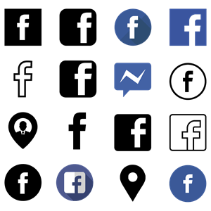 50 Facebook Icons pronunciation