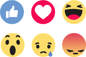 Facebook Like Reactions pronunciation