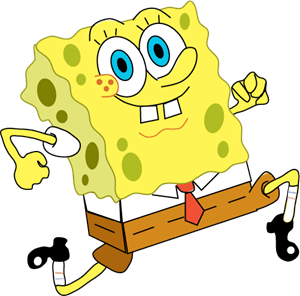 Spong Bob running pronunciation