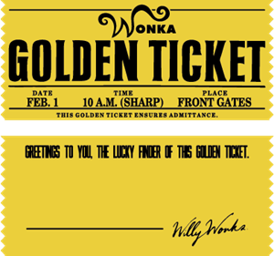 Wonka Golden Ticket pronunciation